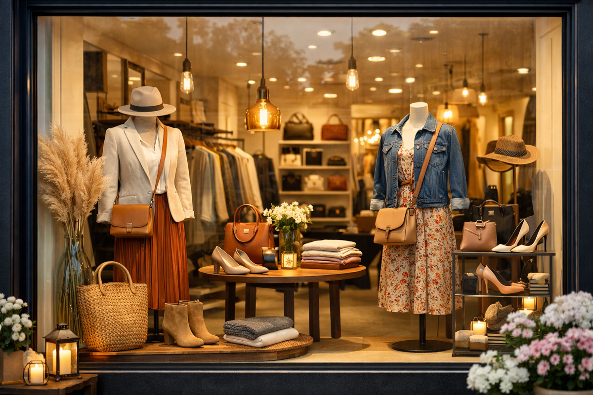 10 conseils pour créer une vitrine attrayante pour votre magasin