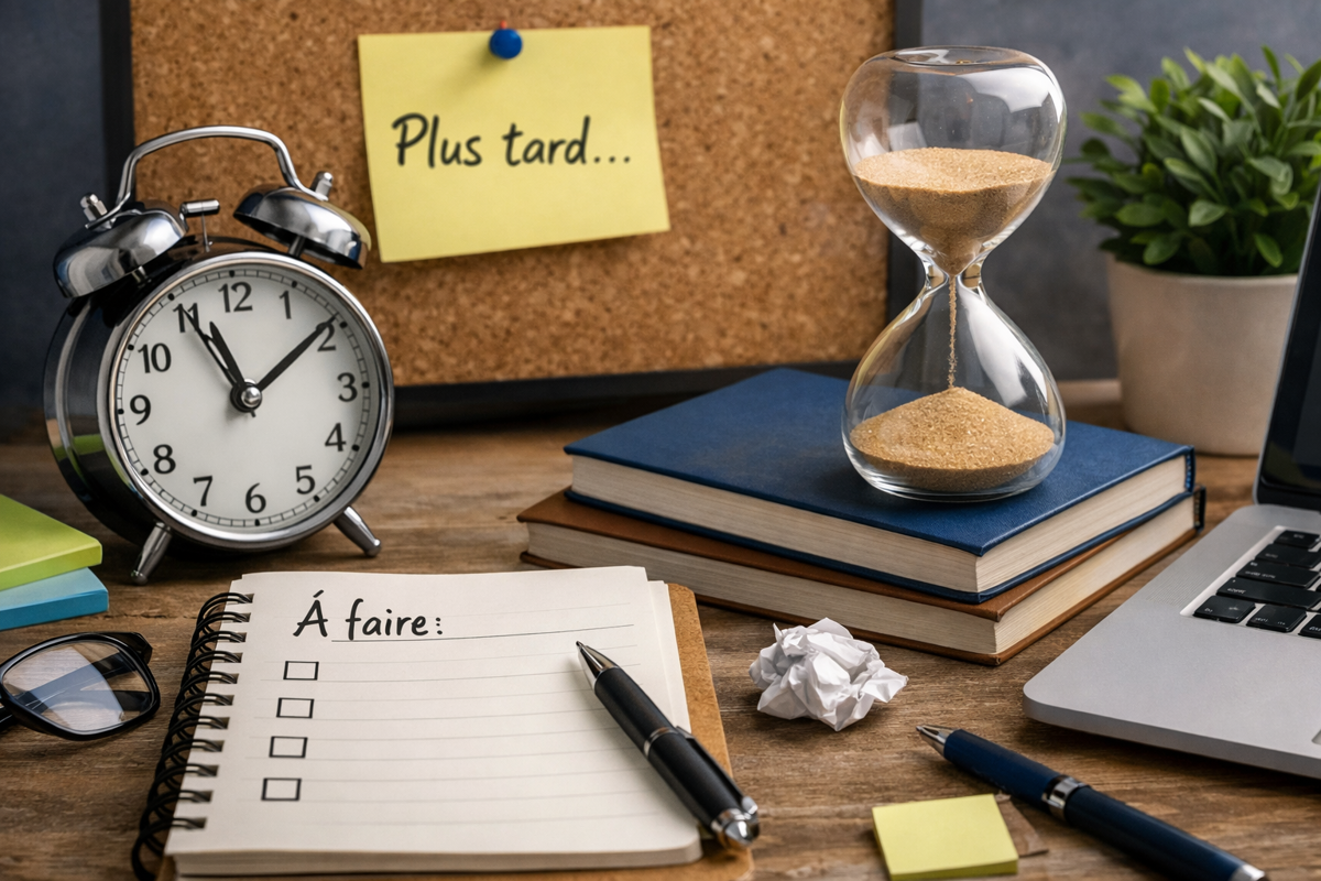 7 astuces pour vaincre la procrastination