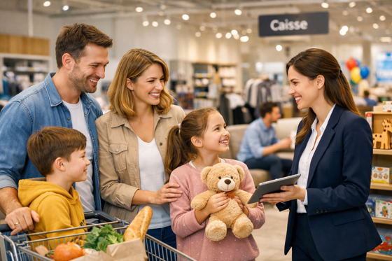 Créer une expérience d’achat conviviale pour les familles en Belgique