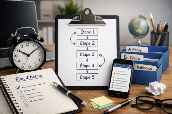 La méthode GTD résumée en 5 points