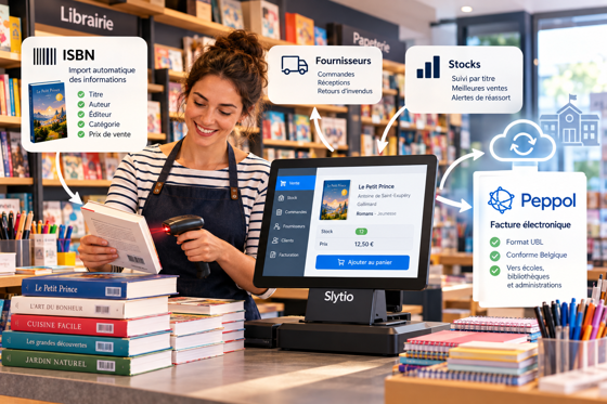 Librairies & Papeteries en Belgique : Allier gestion ISBN et facturation Peppol sans effort